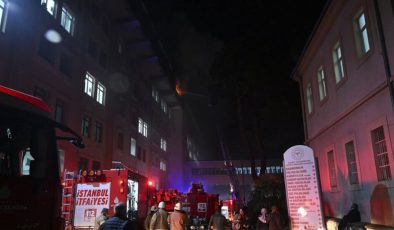 Üsküdar’da hastane yangınında can kaybı… 109 hasta nakledildi